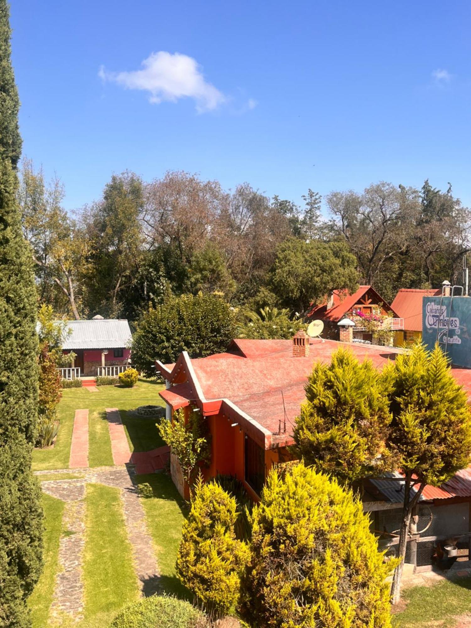 Cabañas las Cumbres Huasca de Ocampo Exterior foto